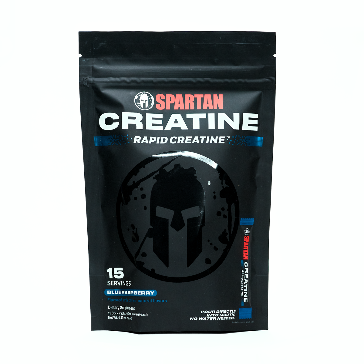 Spartan Creatine Powder +myHMB Powder & Rapid Creatine Stick Packs Bundle